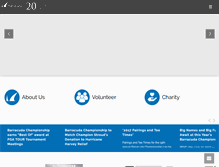 Tablet Screenshot of barracudachampionship.com